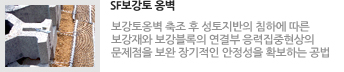 SF 보강토 옹벽